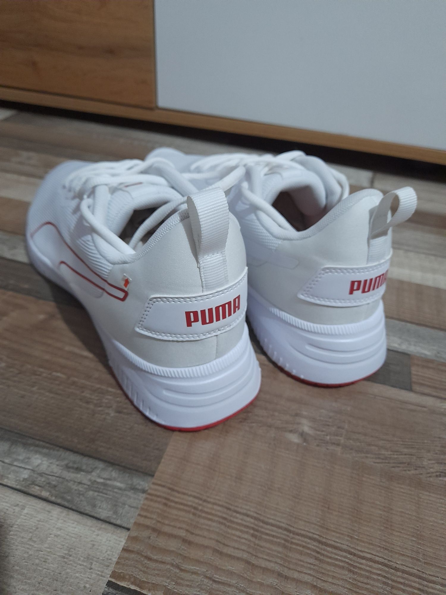 Adidași puma unisex,albi, 46