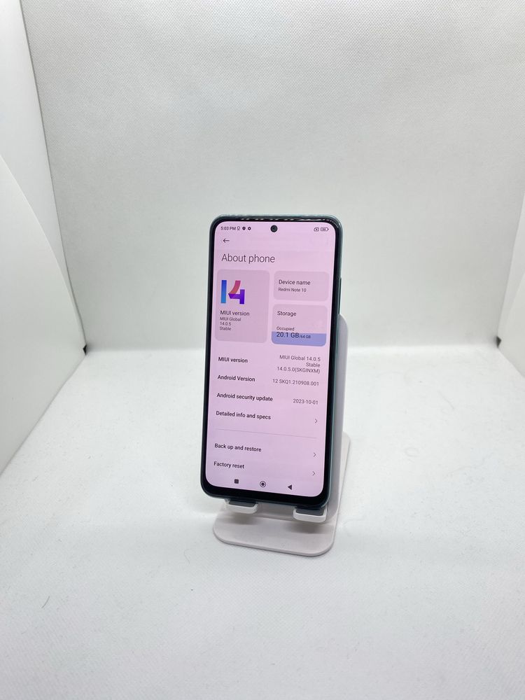 Redmi Note 10 ideal