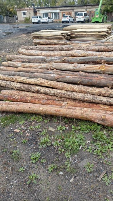 Продам столбы сосновые,горбыль сосновыи деловои