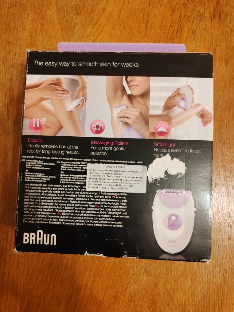 Epilator  Braun.