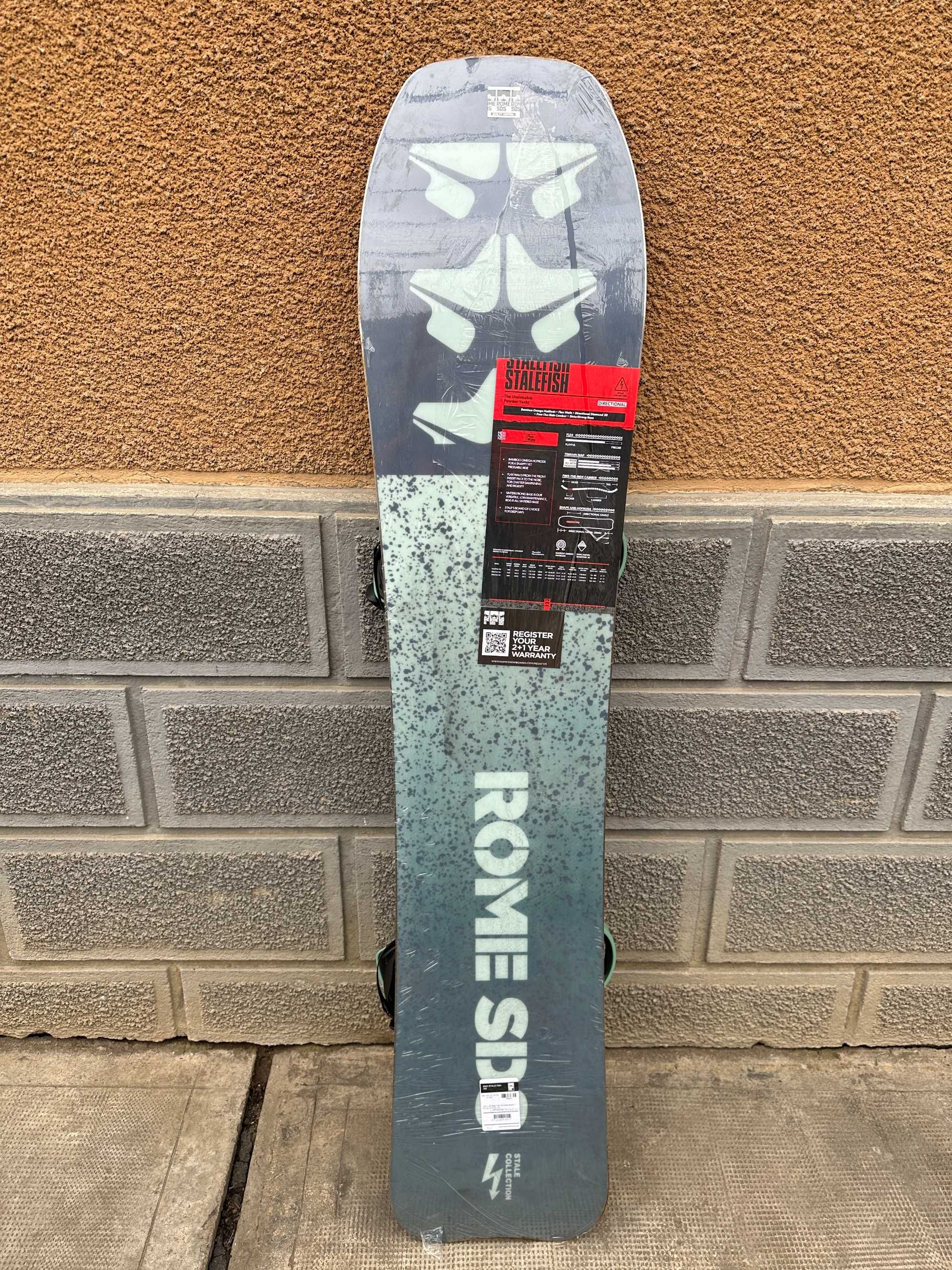 placa noua snowboard rome stalefish L153cm