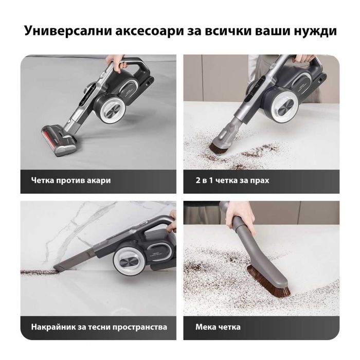 Вертикална прахосмукачка JIMMY H8 Flex