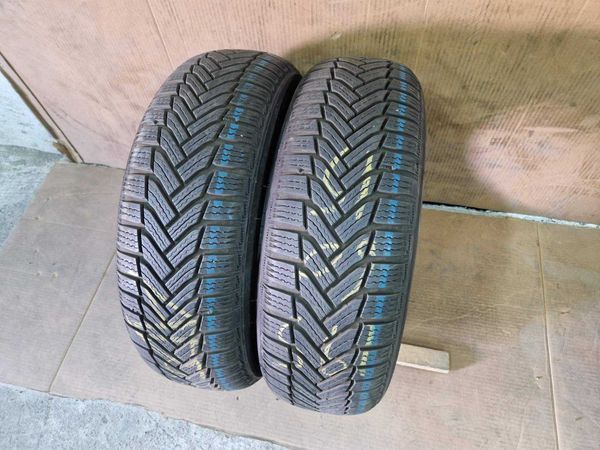 2 Michelin R15 195/60 
зимни гуми 
DOT2423