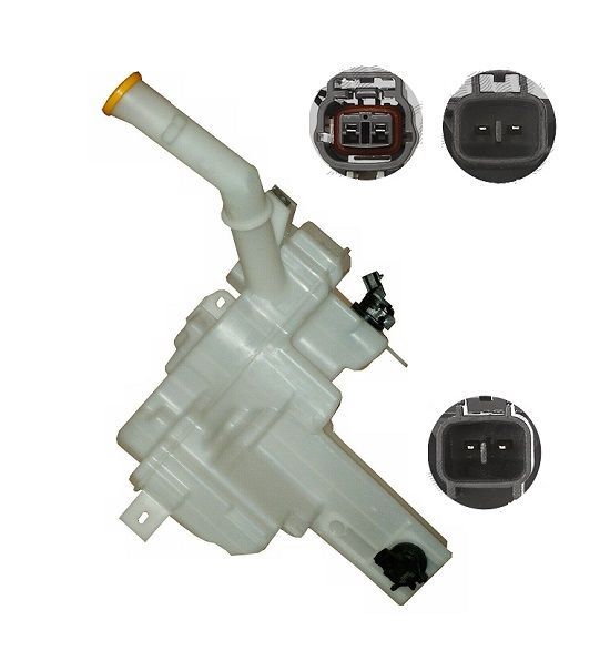 Rezervor spalator parbriz Mazda 5 (Cr19), 04.2005-05.2010; Mazda 3 (Bk), 10.2003-07.2009, cu senzor nivel lichid, cu pompa spalator faruri, cu pompa sprit parbriz