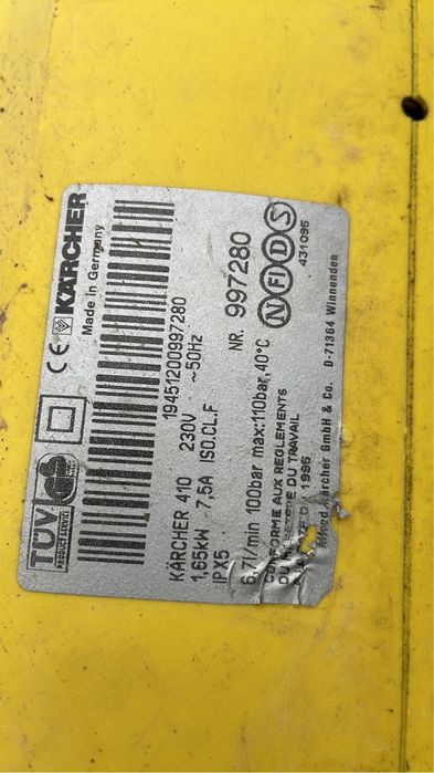 Masina de spalat kercher