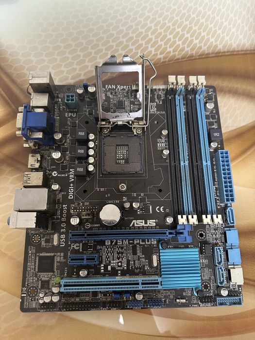 Материнская Плата Asus 1155.