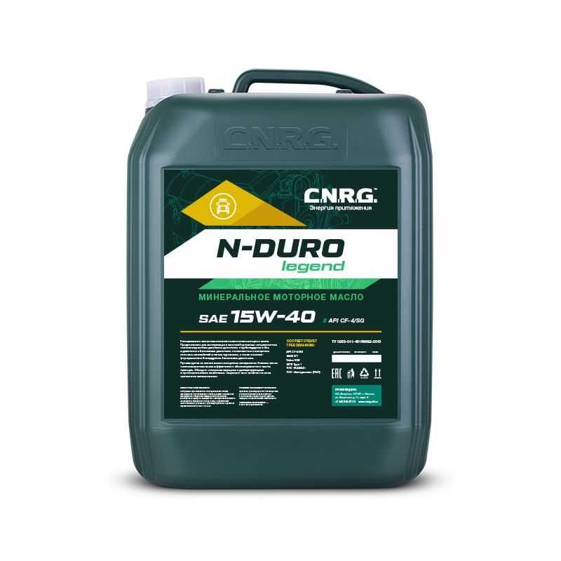 C.N.R.G. N-DURO Legend 15W-40 CF-4/SG