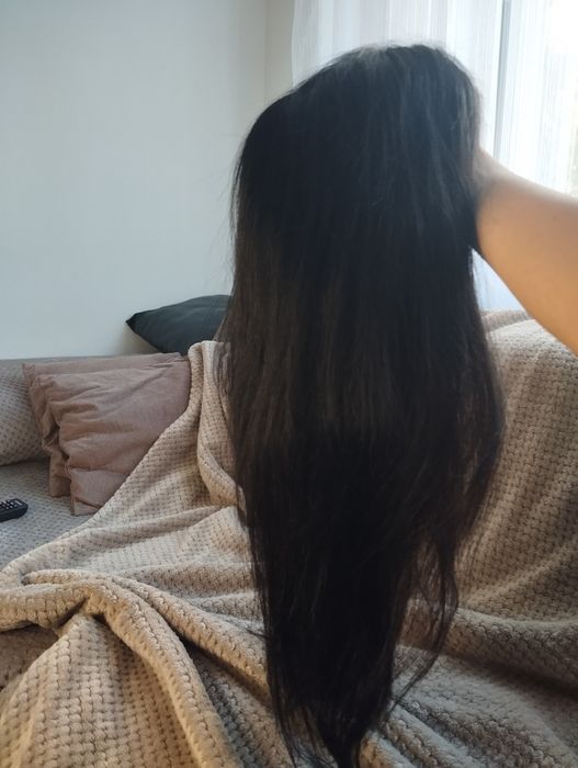 Дамска естествена перука