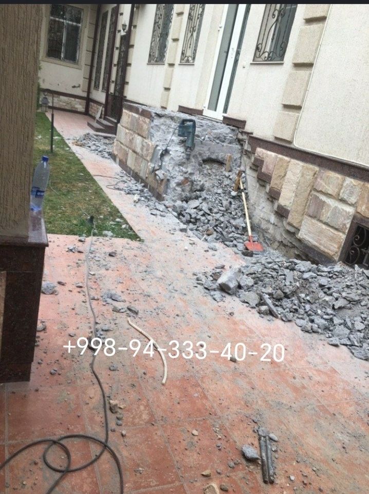 тешиш сифатли ва арзон, Бетон кесиш, Бетон бузиш. 

Алмазное резка Алм