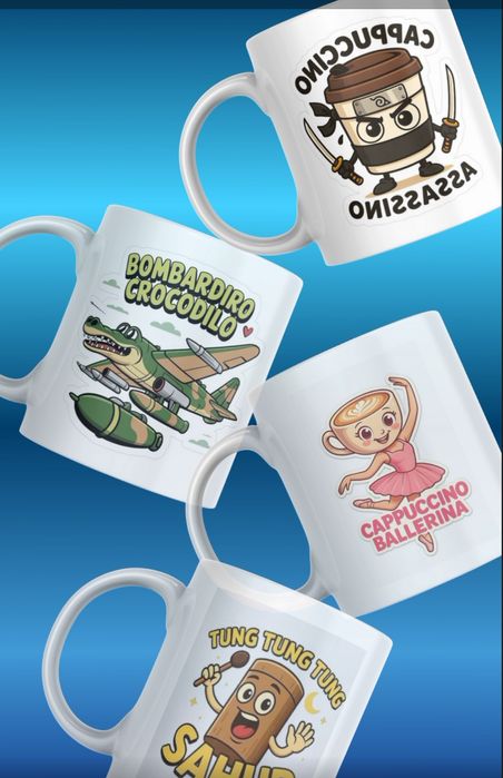 Чаши с сappuccino assasino и други