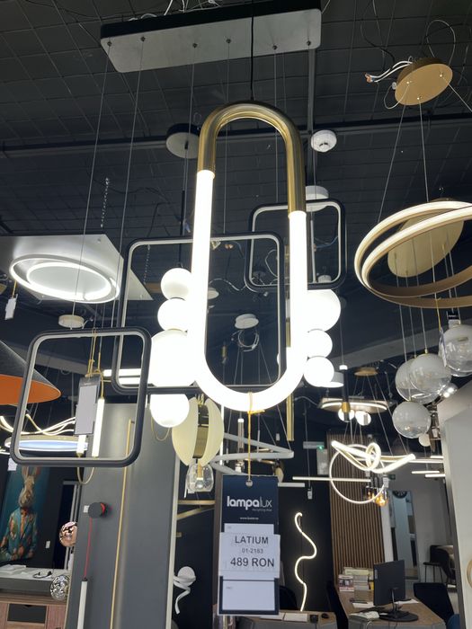 Lustra led cu 3 intensitati de lumina
