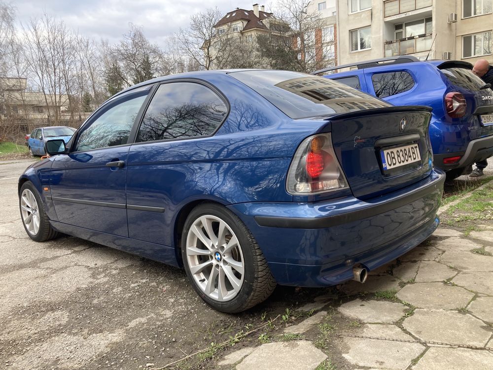 Обслужена на 20.03.2025г. !!! BMW 1,8i E46 compact реални километри