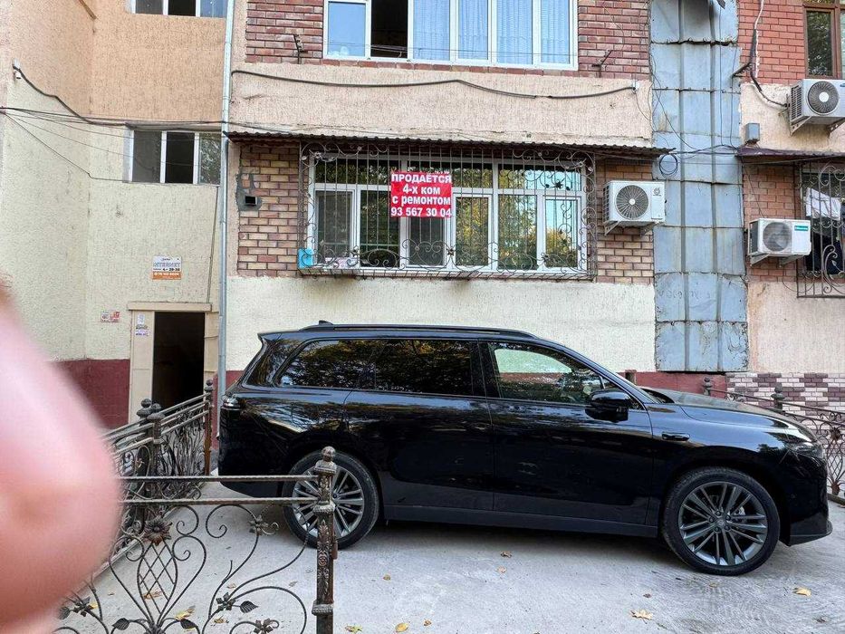 4 хонали квартира сотилади