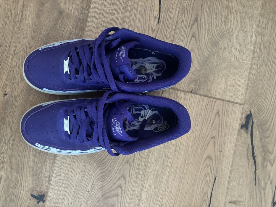 Nike Air Force 1 Low Purple Skeleton