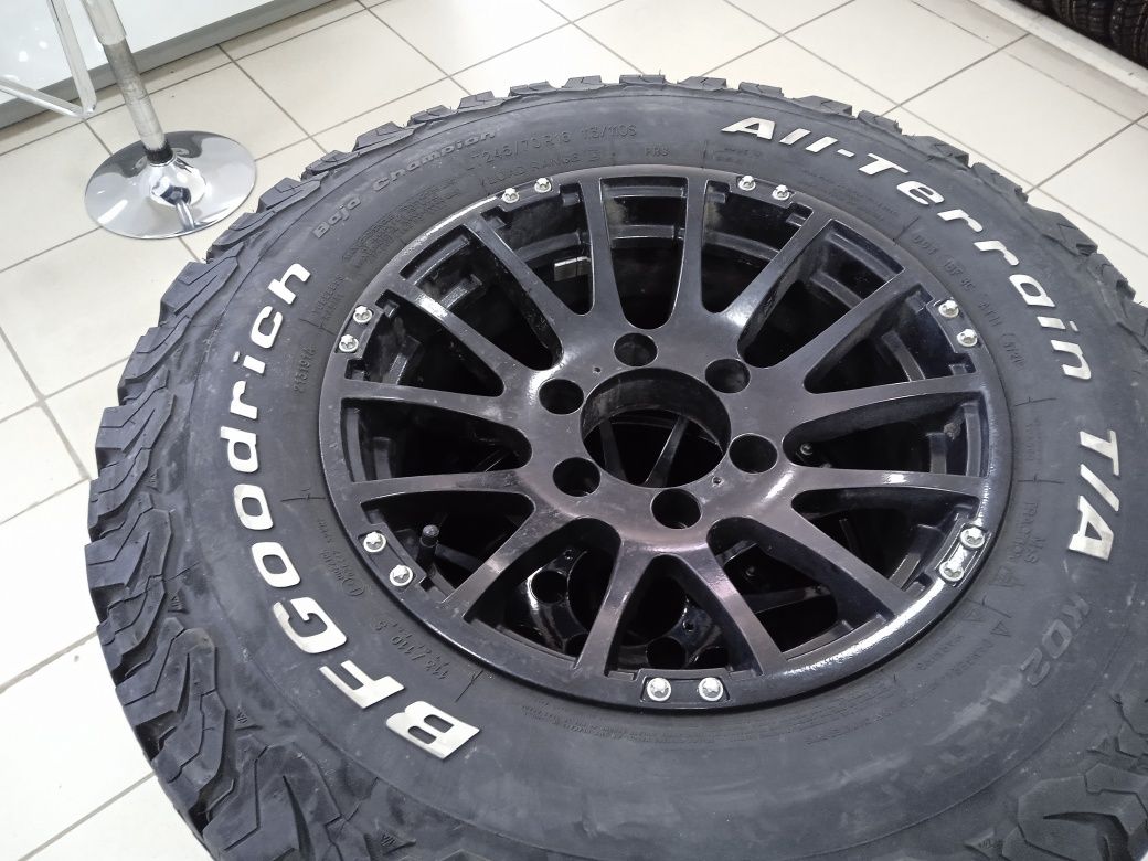 Шины и диски Pajero размер шины 245/70R16 BF GOODRIGE