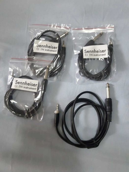 Cablu mini XLR cu 3/4 pini la jack 6.3mm AKG/SHURE + Sennheiser CI 1N