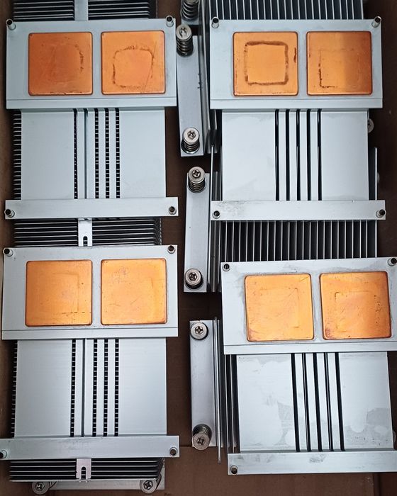 Radiator aluminiu masiv industrial toate felurile negru argintiu