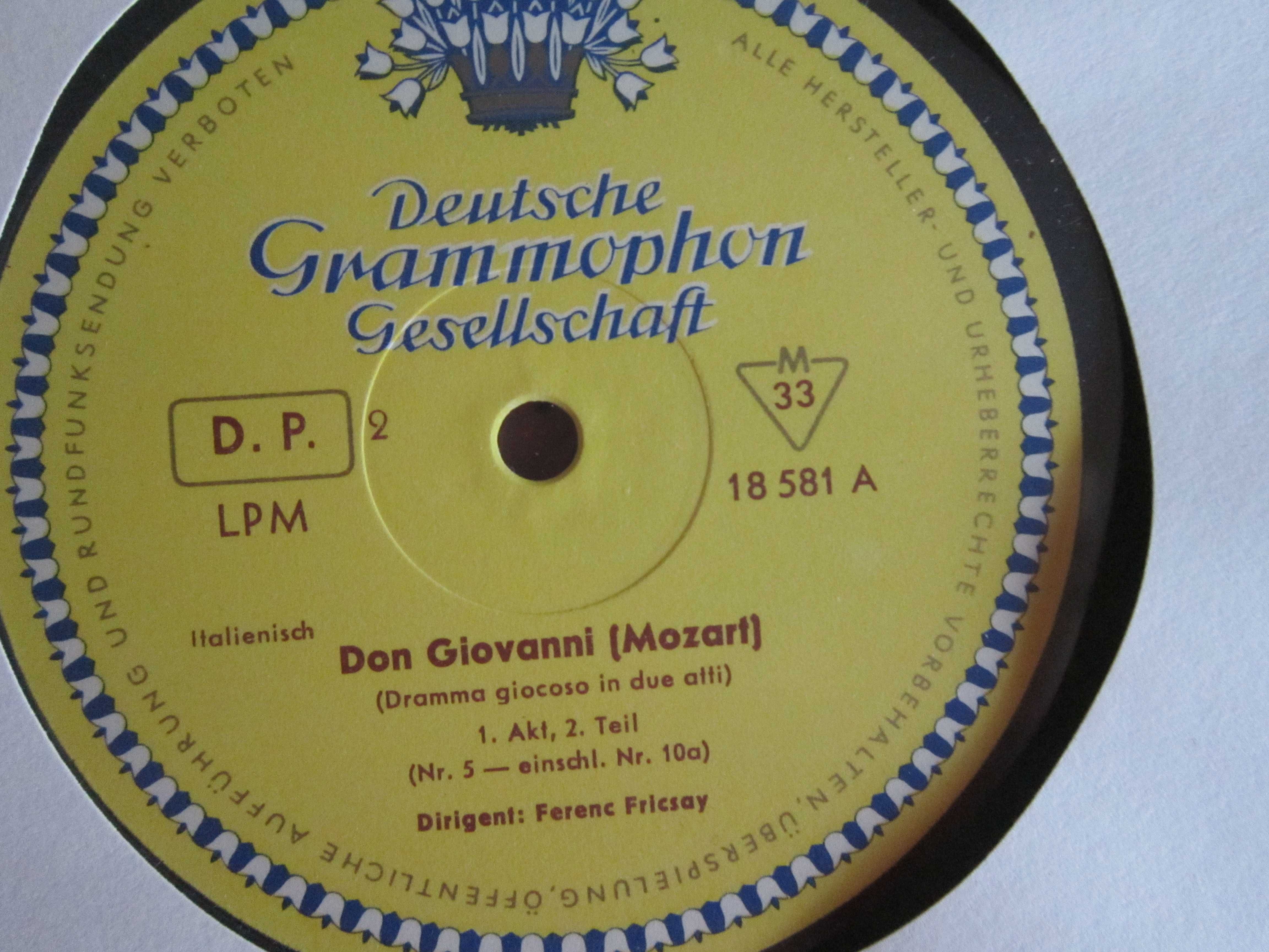 rar Mozart -Don Giovanni (in italiana) Ferenc Fricsay, Germania 1959