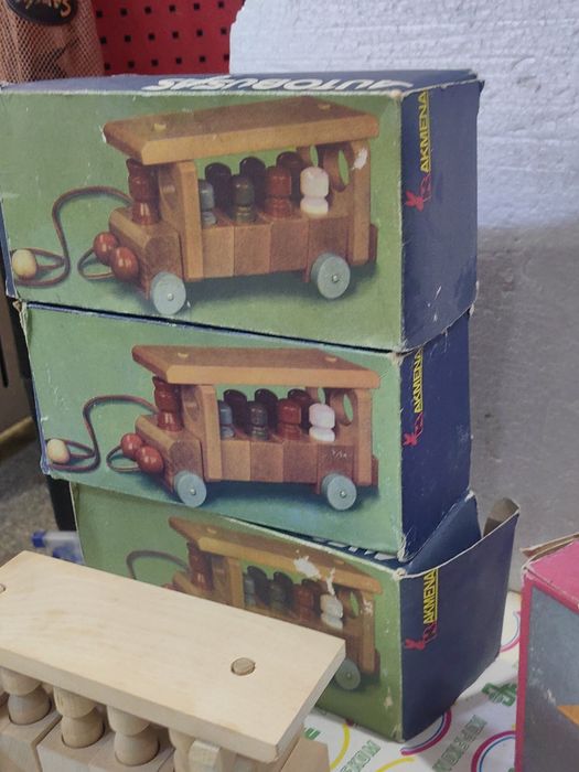 Стари дървени играчки - чисто нови