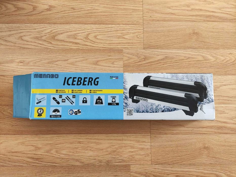 Багажник за ски Menabo Iceberg (до 4 чифта ски / 2 сноуборда)