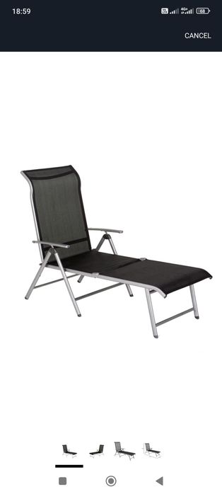 Sezlong plaja pat nou