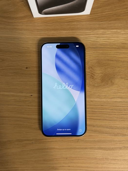 iPhone 15 Pro, Natural Titanium, 128GB