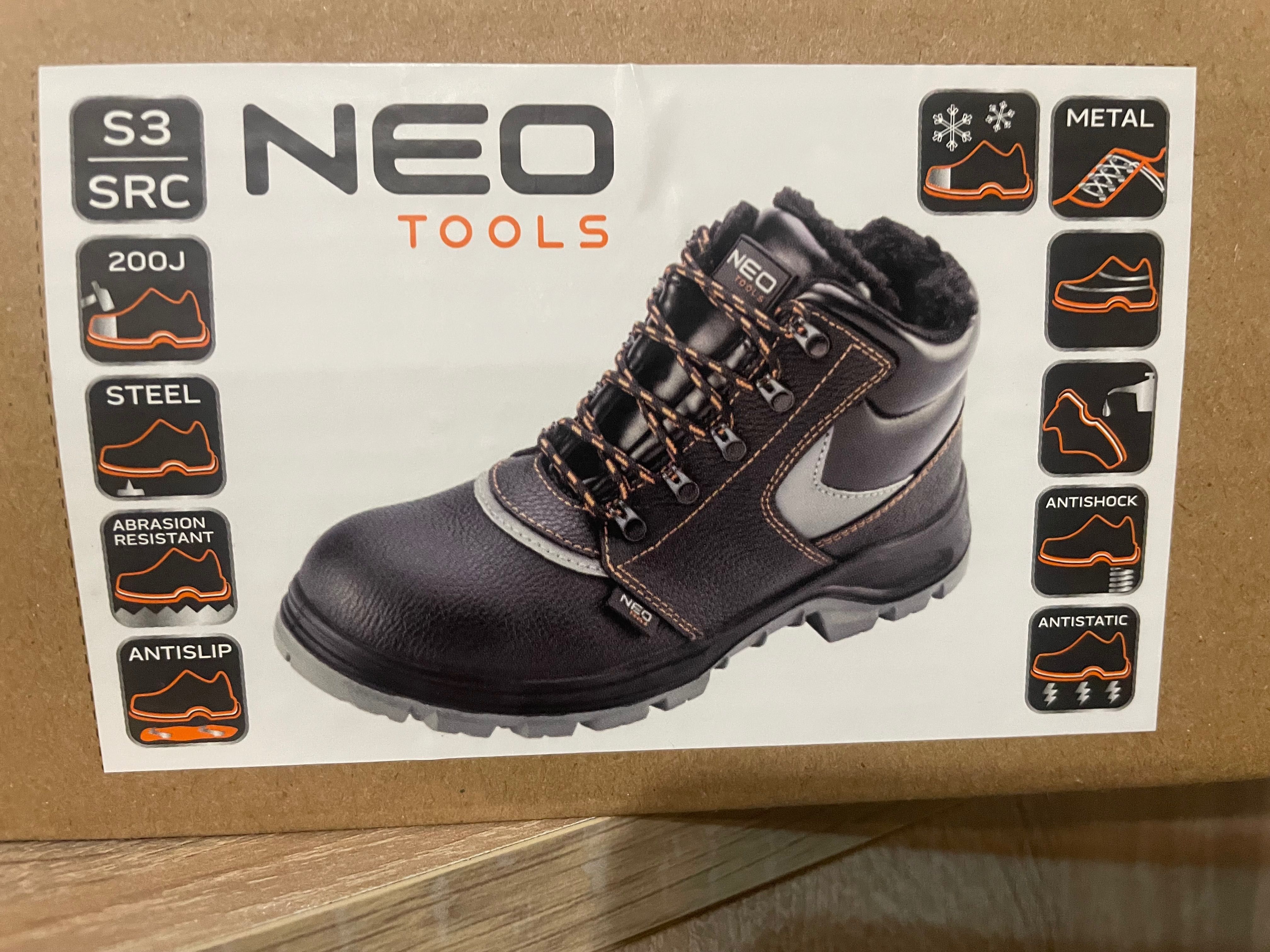 Работни зимни обувки neo tools s3 src