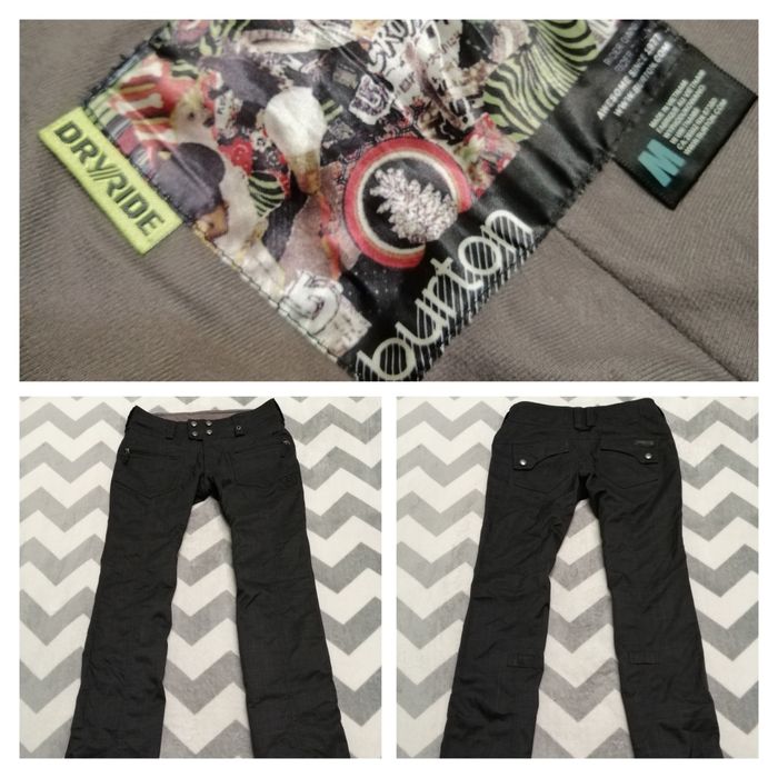 BURTON pantaloni DRYRIDE munte SKI damă TOP | M | transport GRATUIT‼️
