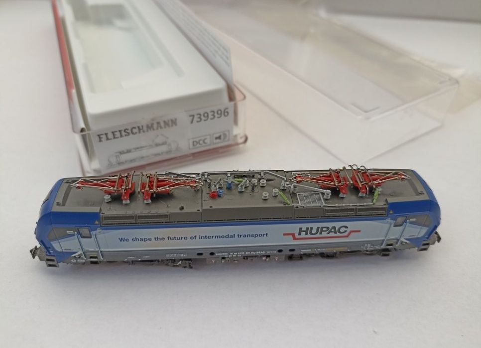 Locomotiva digitală cu sunet fleischmann 739396 trenulet scara N