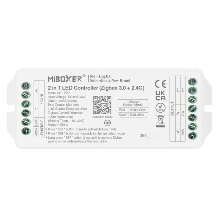 Controler banda LED RGB CCT Zigbee 12A