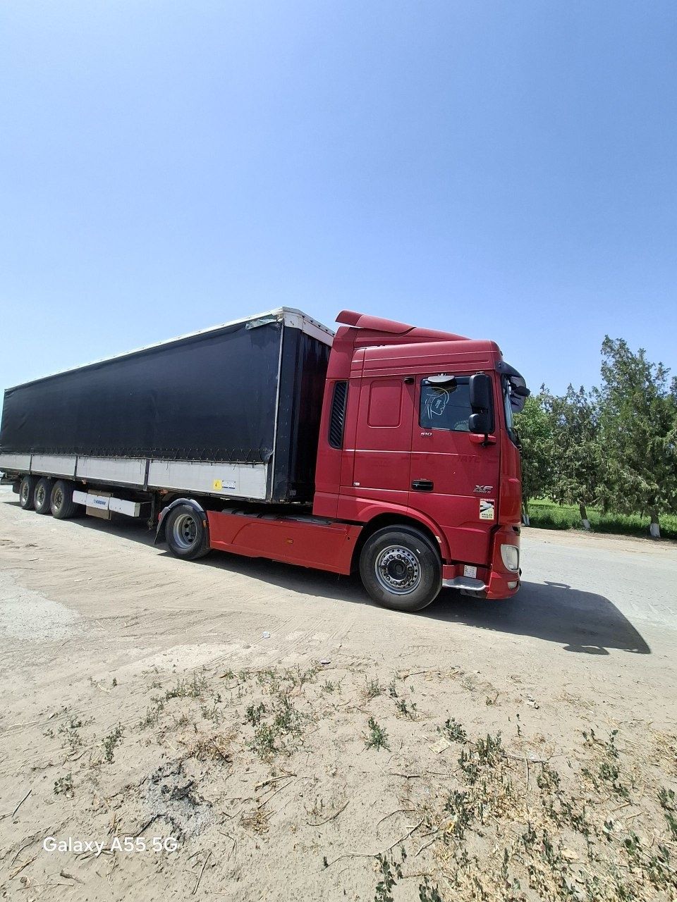 DAF XF EURO 6 + KRONE прицеп Сотилади