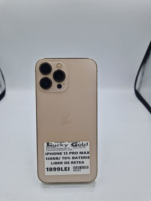 IPhone 13 Pro Max 128 GB 70% Baterie Garantie #42121