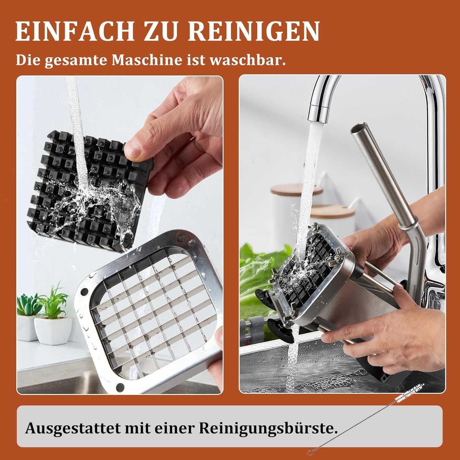 Резачка за картофи Anatole Potato Cutter Professional with 9 mm 13 mm