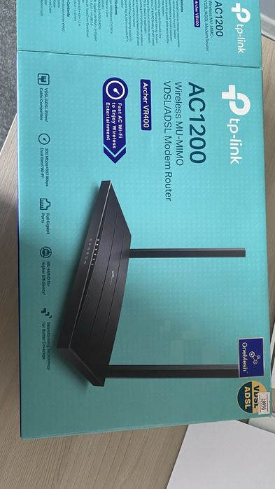 П ты родам Wi-Fi роутер TP-Link Archer VR400 (AC1200)