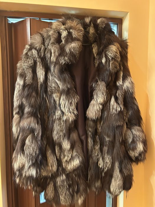 Винтидж Палто Естествен косъм