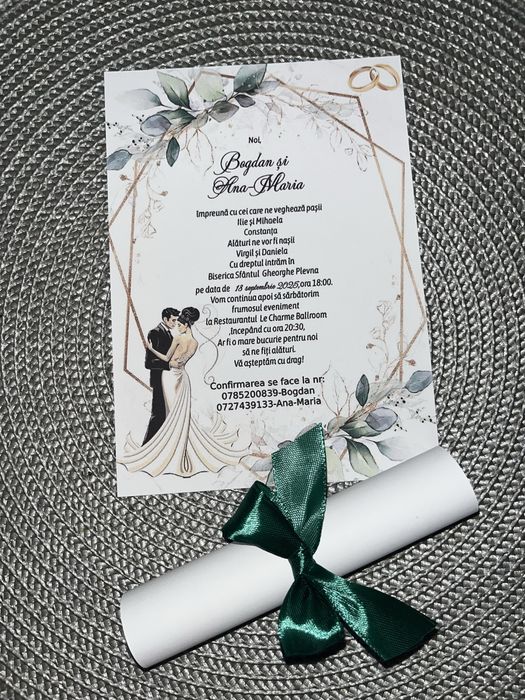 Invitatii nunta/botez
