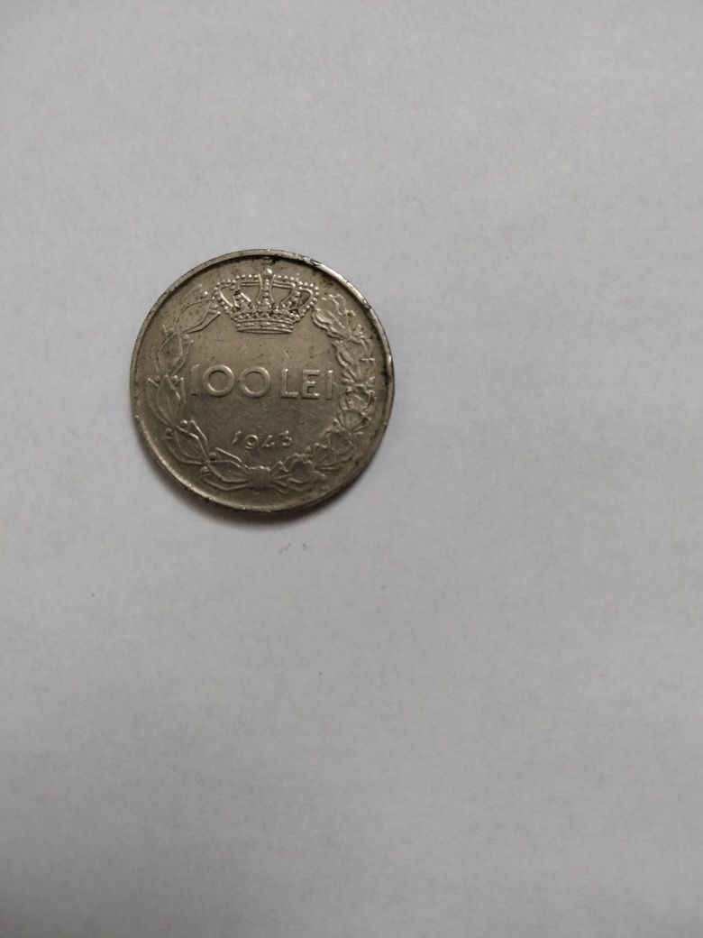 Moneda din 1943,una de 1 leu din 1966 și diverse monezi din 90