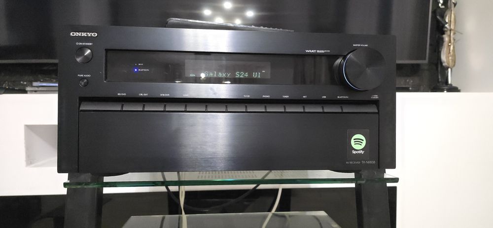 Receiver 7.2 Onkyo TX-NR838 Dolby Atmos Wifi Bluetooth 130w