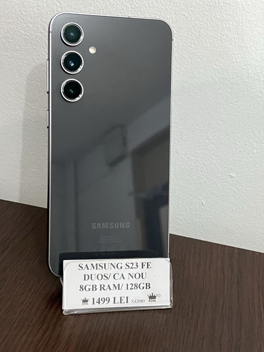 Amanet Royal CB: Samsung S23 FE duos 8gb ram 128gb stocare