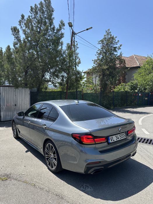 BMW G30 520D 190CP/ Pachet M/Faruri Led/Ceasuri digitale/Proprietar