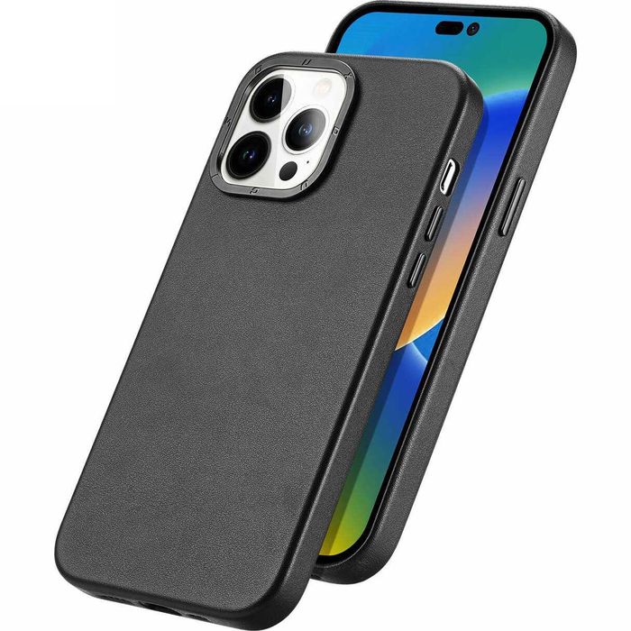 Husa piele magsafe military APPLE iPhone 14 Pro Max Plus 13 Pro 15 16