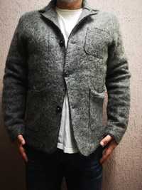Haina tip palton scurt material gen haina de lana