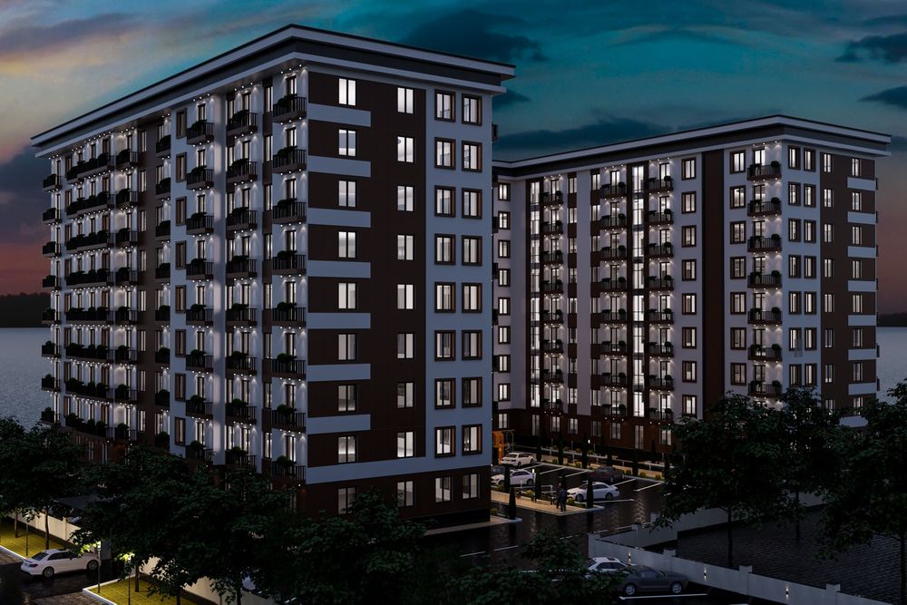 ЖК Yorqin Makon, 2 ком 66,9 м²Ташкентская область город Янгиюль