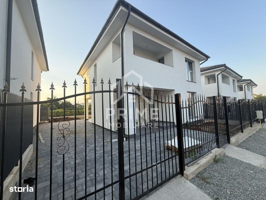Casa moderna cu 3 dormitoare si teren 250 mp, in Micesti – finisata