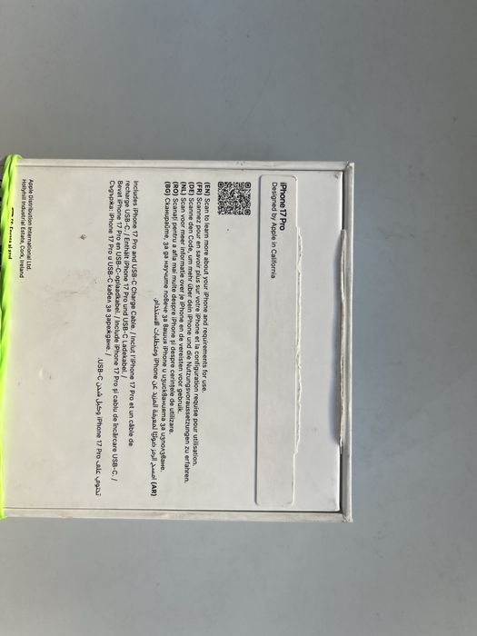 Iphone 17 Pro 256GB Produs Nou Neactivat