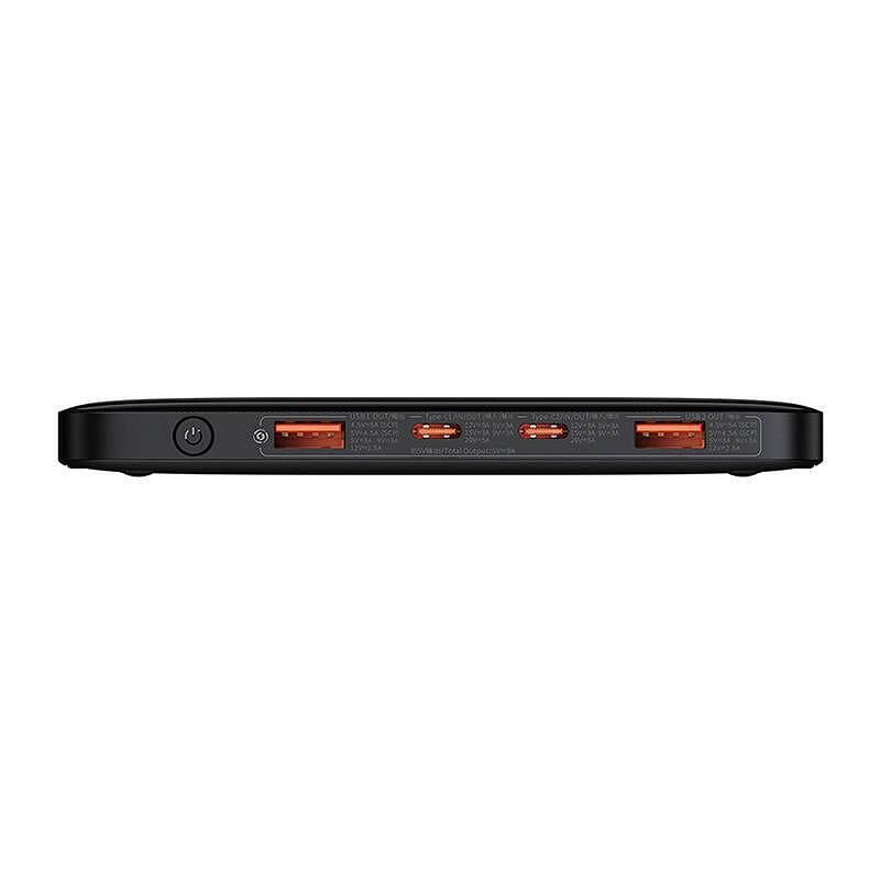 Baseus - power bank blade (ppbl000201) - 2xusb, 2xusb-c, 20000mah, wit