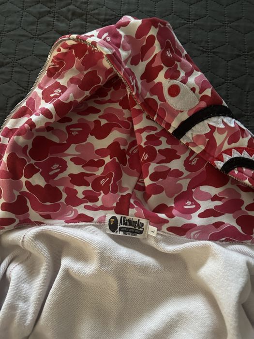 Hanorac Cu Fermoar Bape Roz