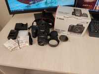 Камера canon Eos 250d с доп комплектом в отличном состоянии