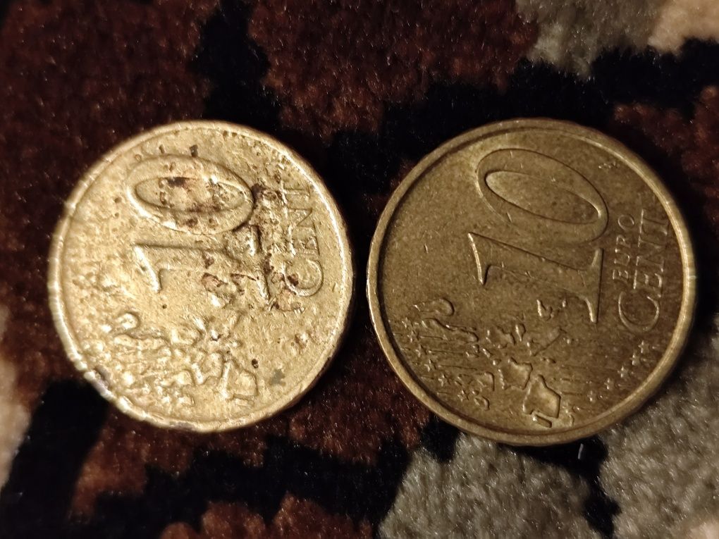 Moneda 10 euro centi