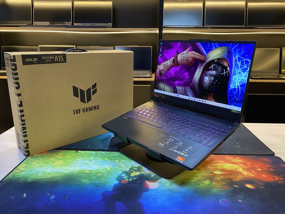 !!ТОПОВЫЙ!! Игровой Ноутбук Asus TUF Gaming A15 Ryzen 9-7940HS/RTX4070